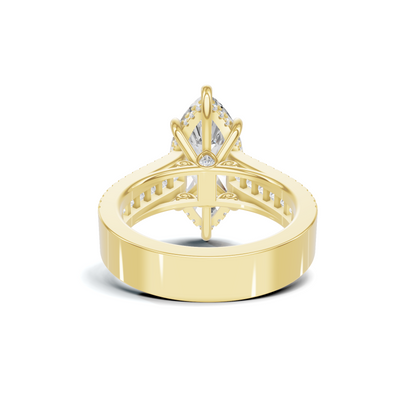 Luxe Marquise Pave Ring