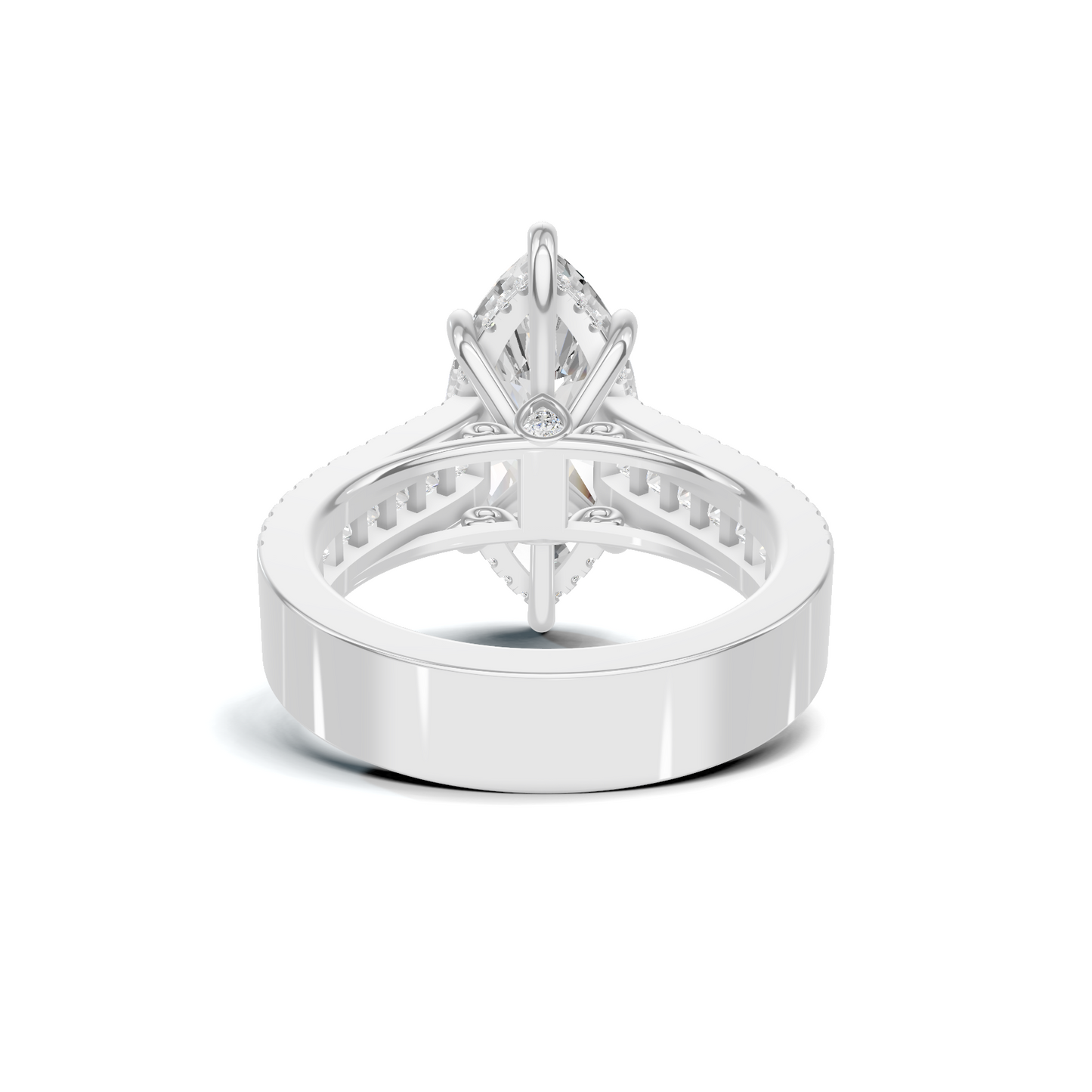 Luxe Marquise Pave Ring