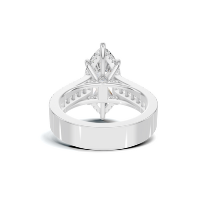 Luxe Marquise Pave Ring