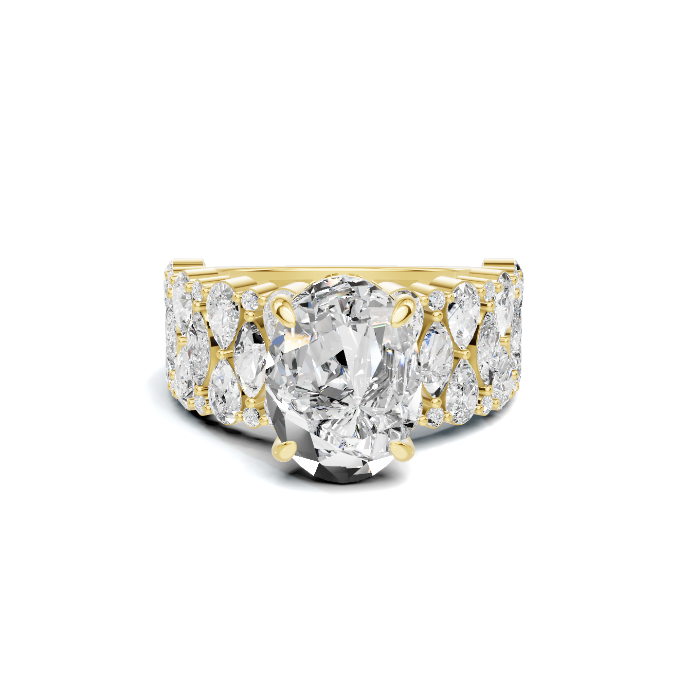 Luxe Multi Stone Ring