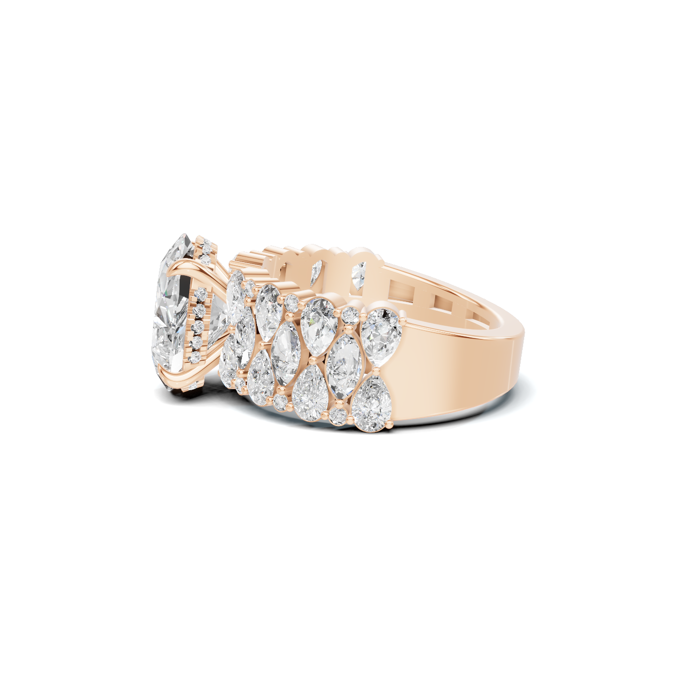 Luxe Multi Stone Ring