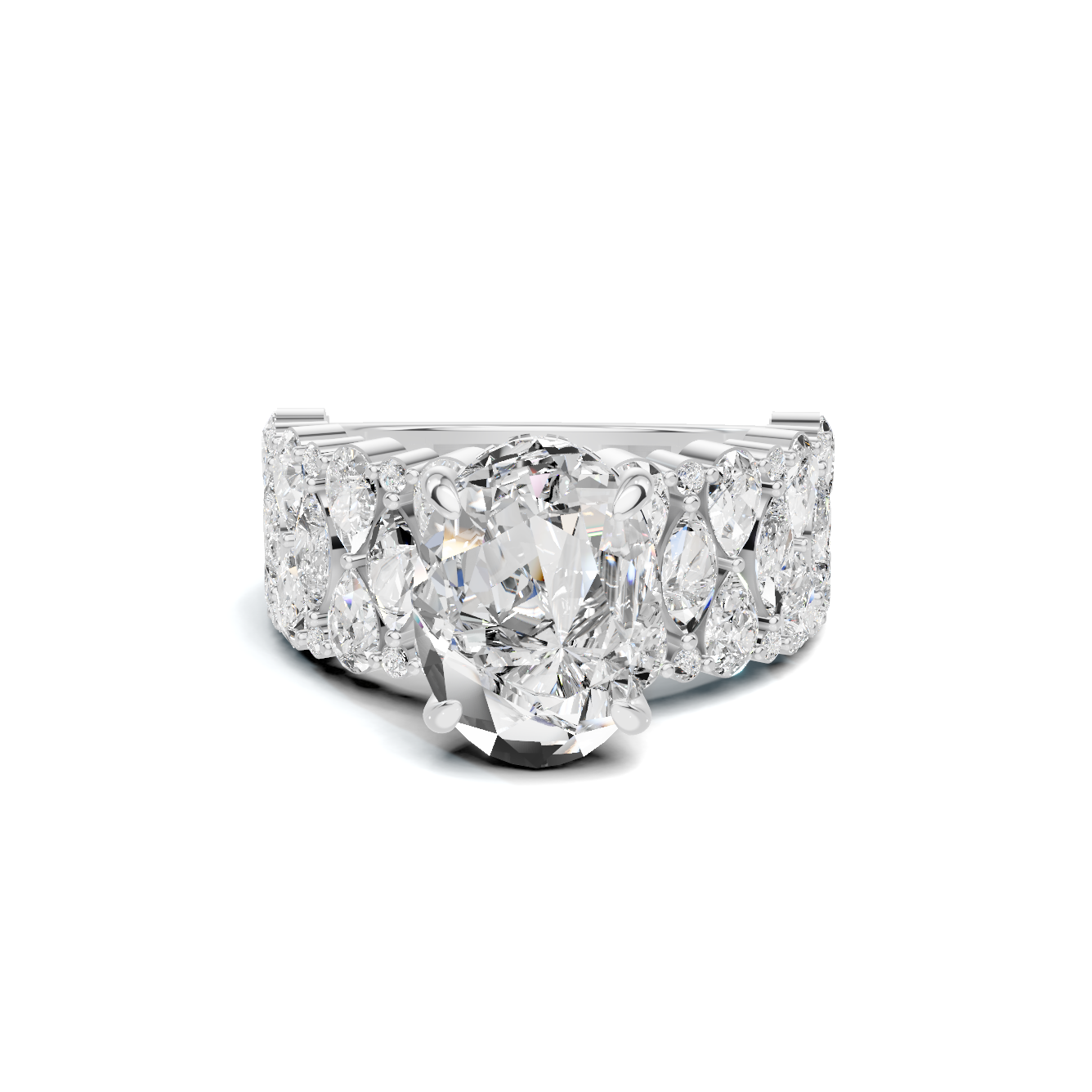Luxe Multi Stone Ring