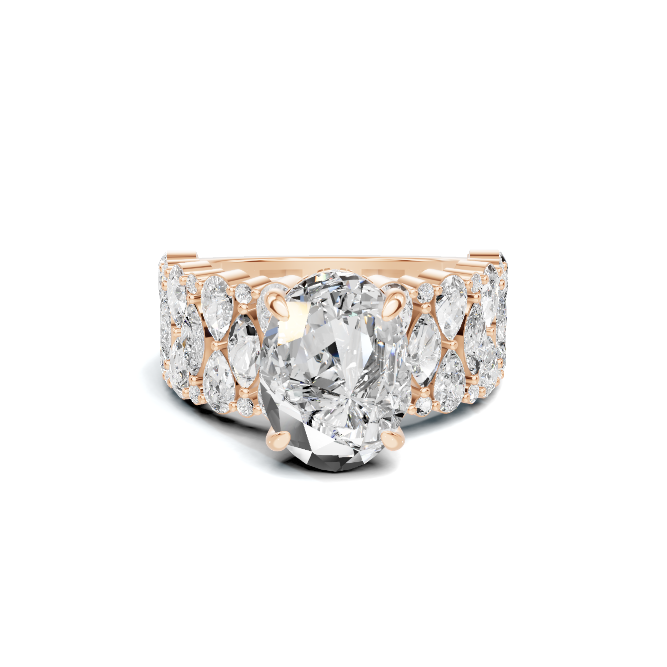 Luxe Multi Stone Ring