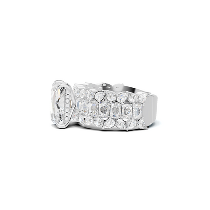 Luxe Multi Stone Statement Ring