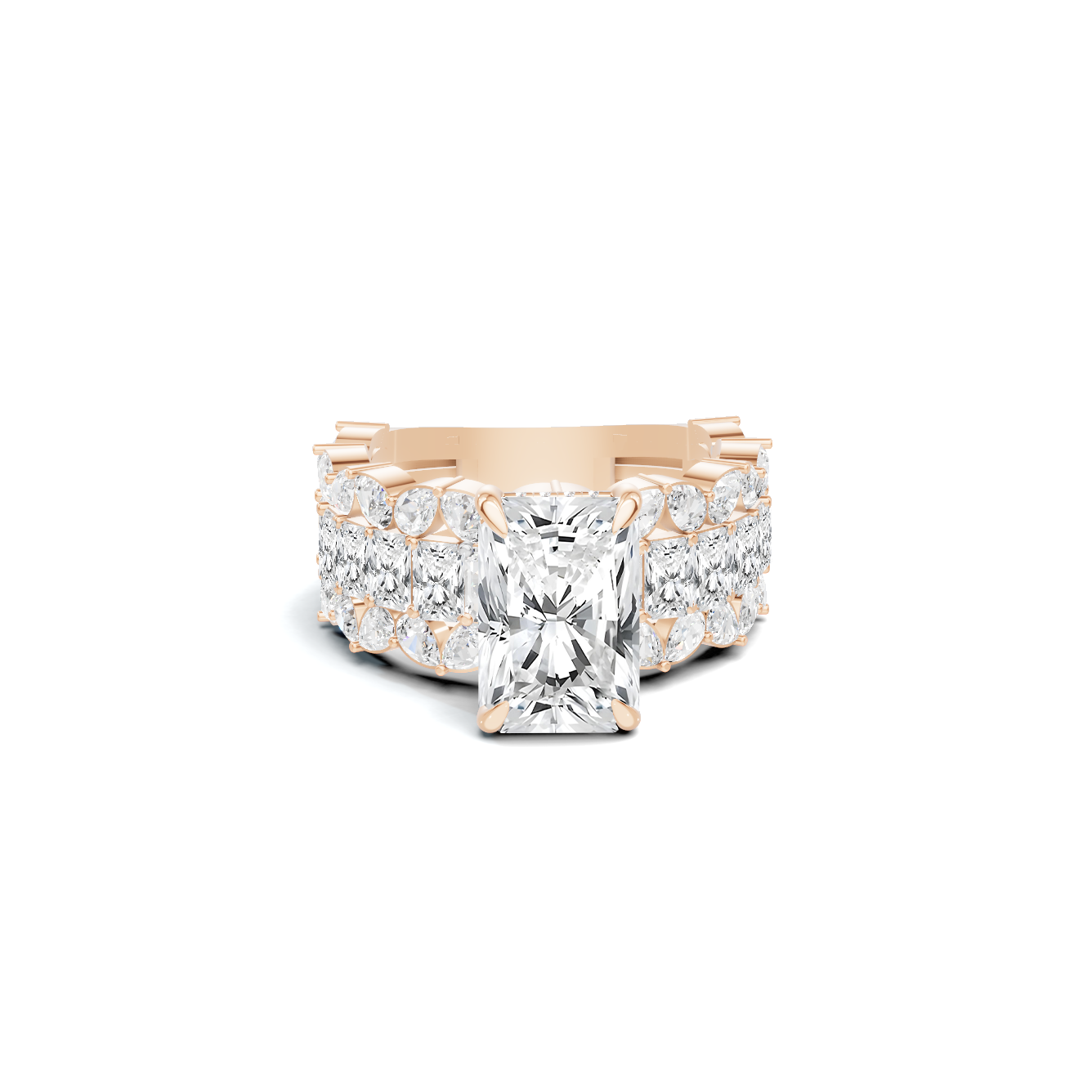 Luxe Multi Stone Statement Ring