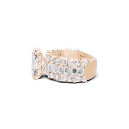 Luxe Multi Stone Statement Ring