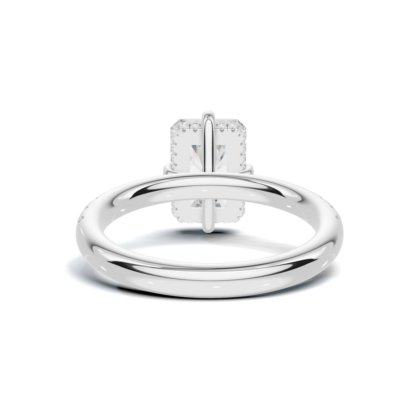 Luxe Pave Accented Basket Ring