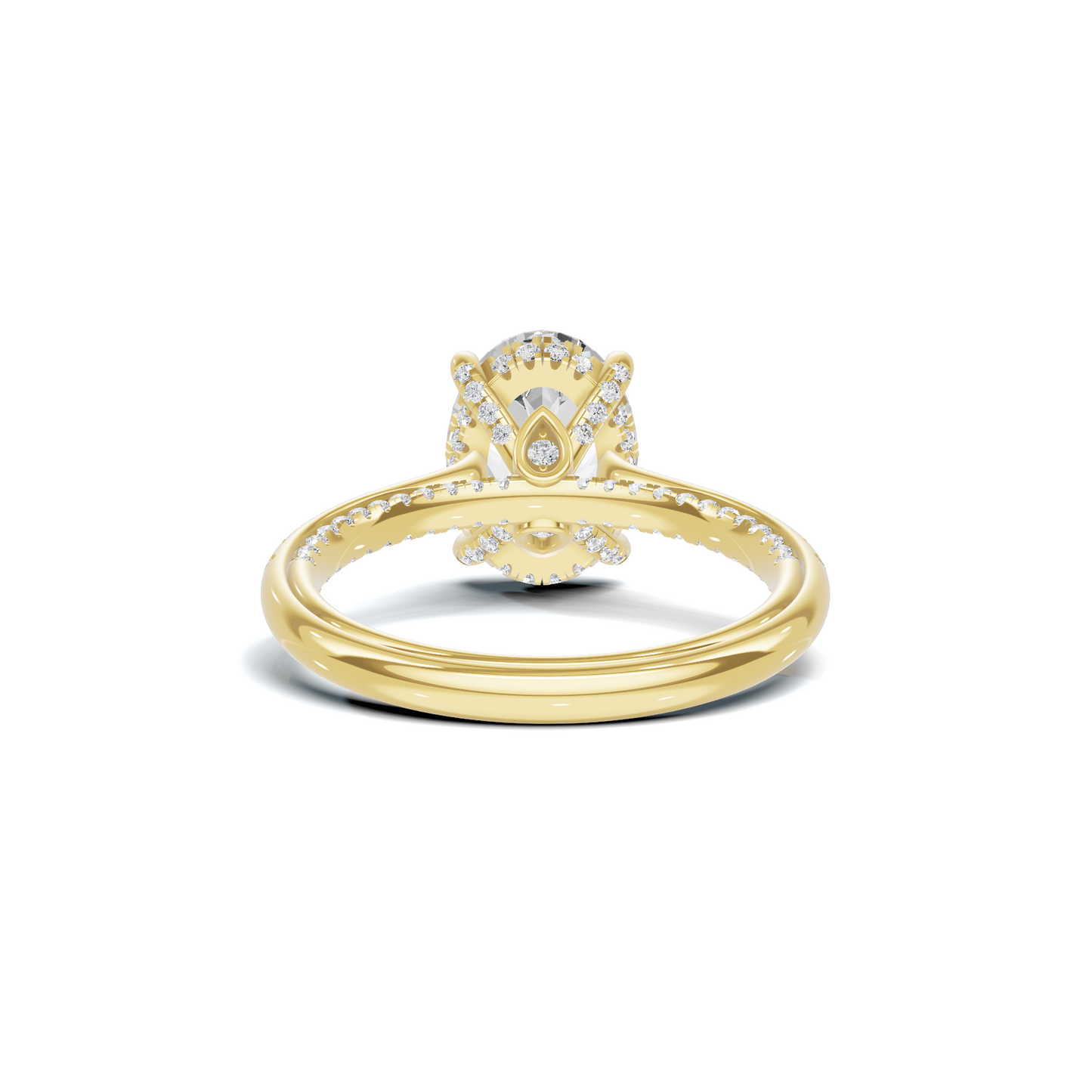 Luxe Pave Accented Statement Ring