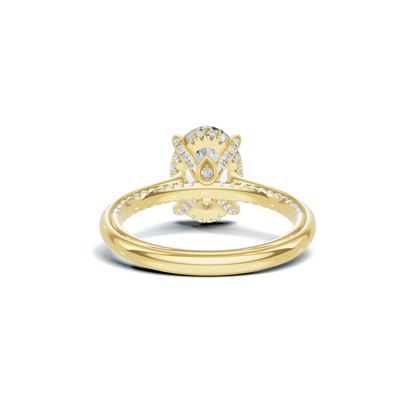 Luxe Pave Accented Statement Ring