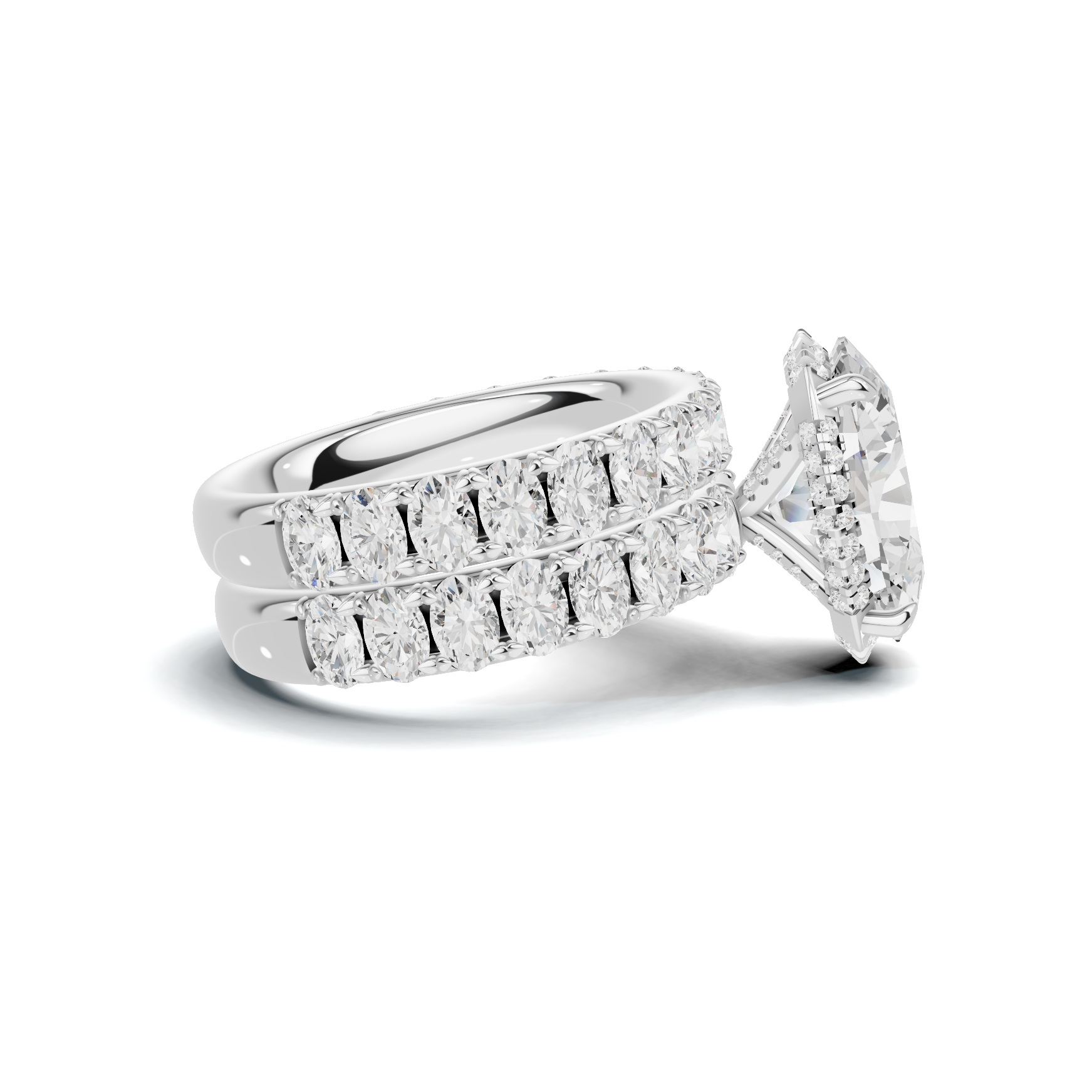 Luxe Pave Band Bridal Ring