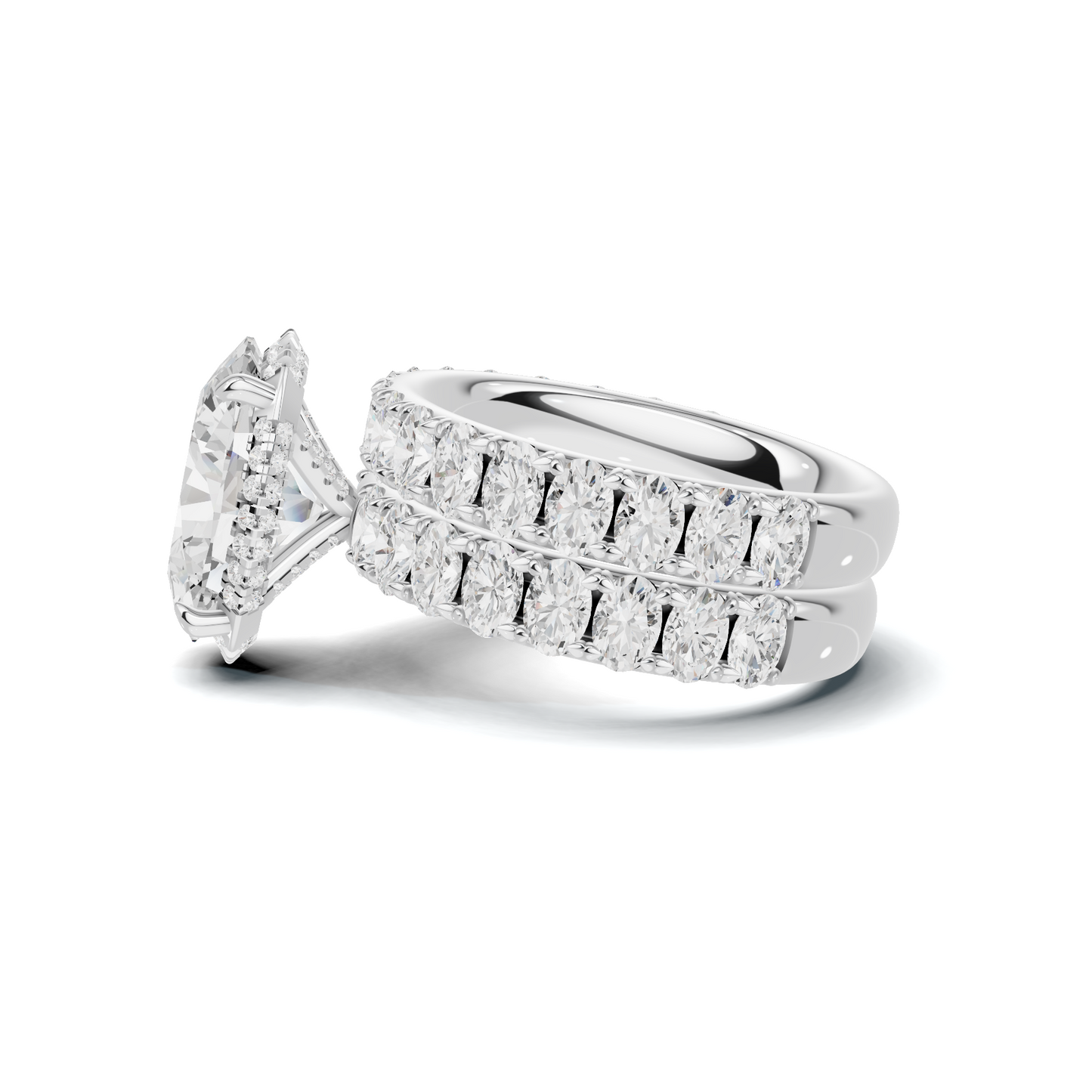 Luxe Pave Band Bridal Ring