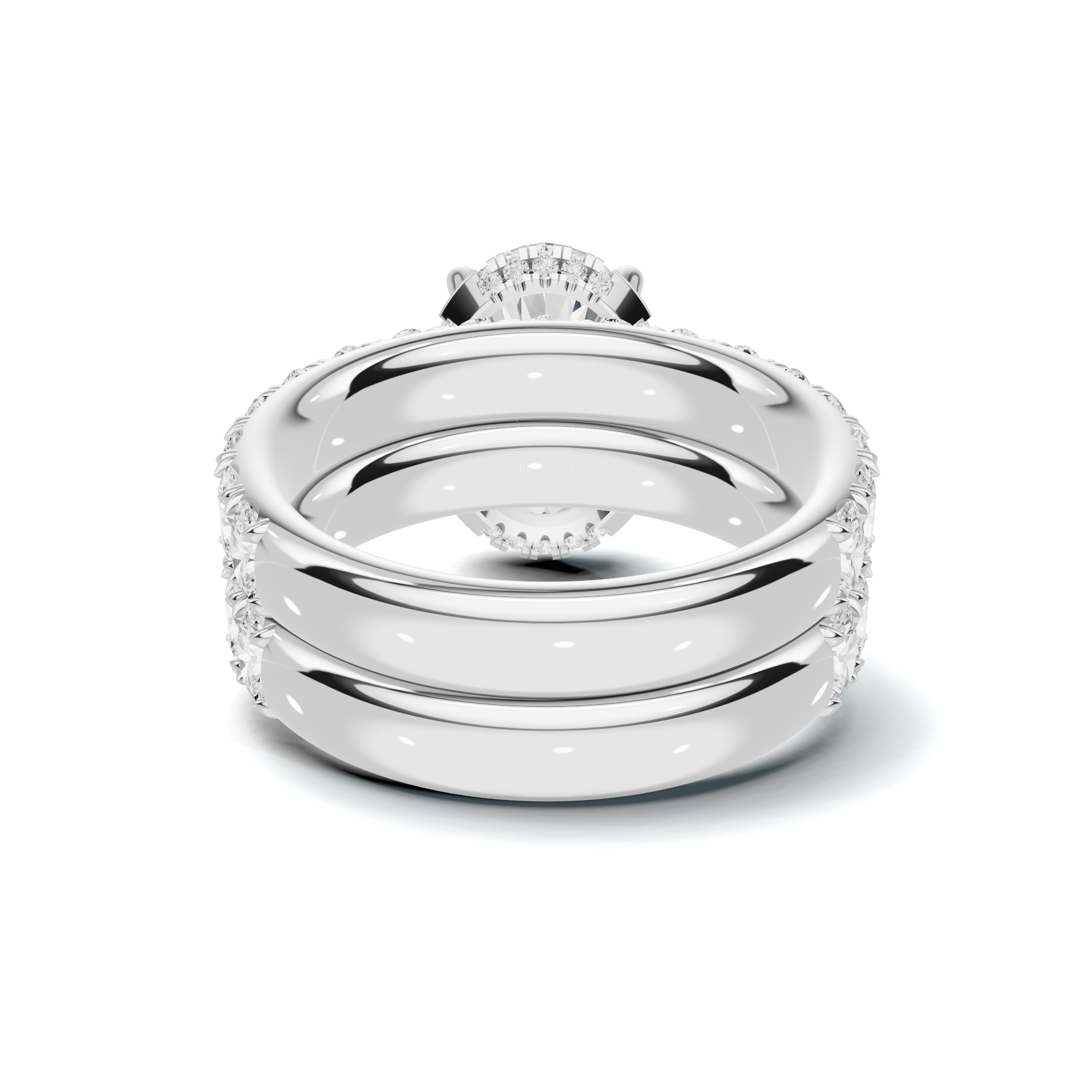 Luxe Pave Band Bridal Ring