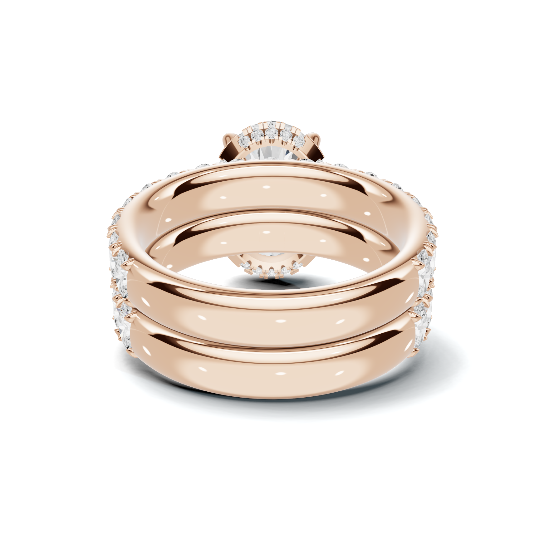 Luxe Pave Band Bridal Ring