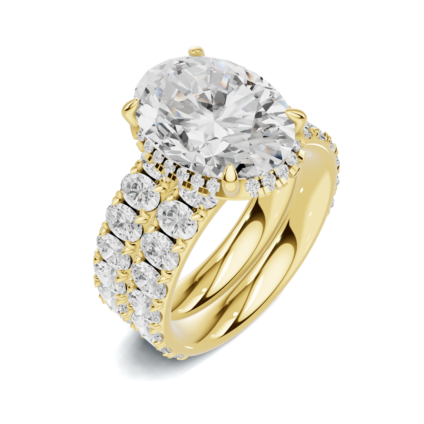 Luxe Pave Band Bridal Ring