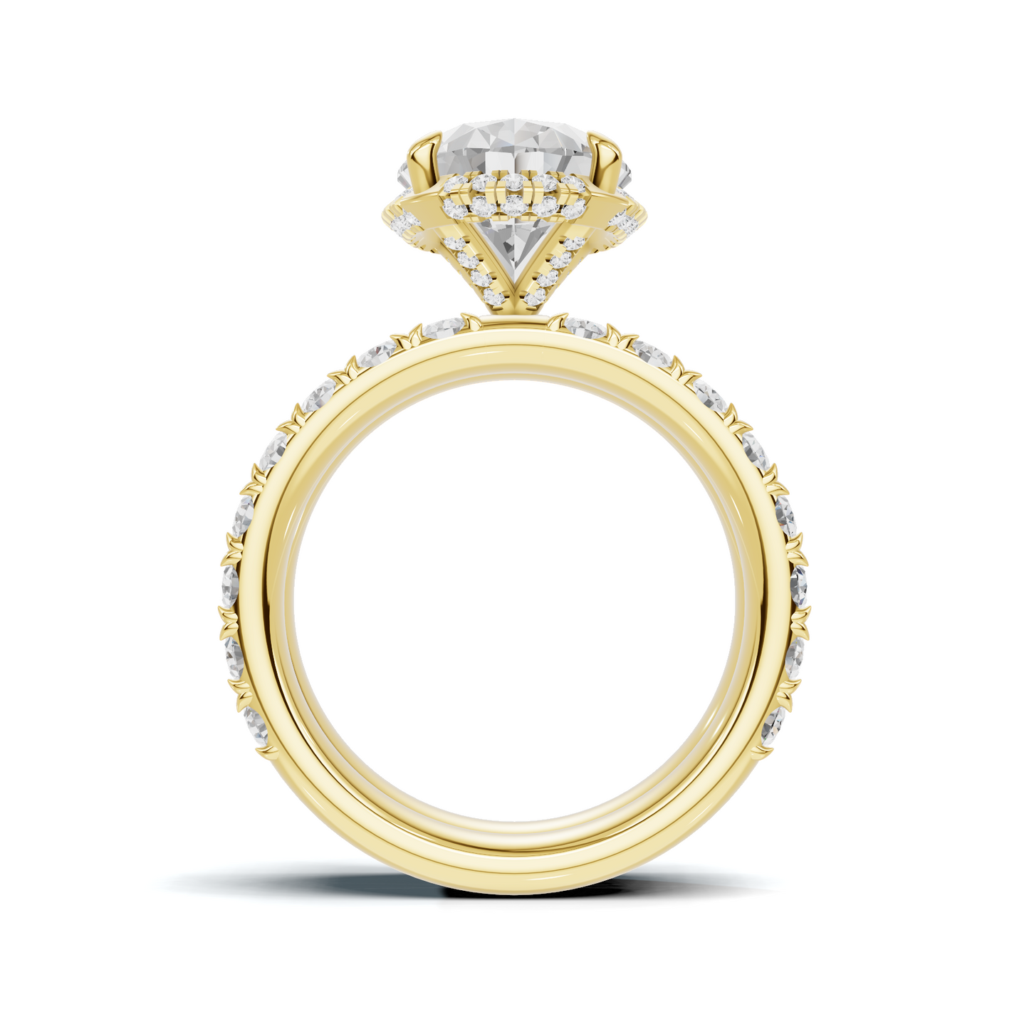 Luxe Pave Band Bridal Ring