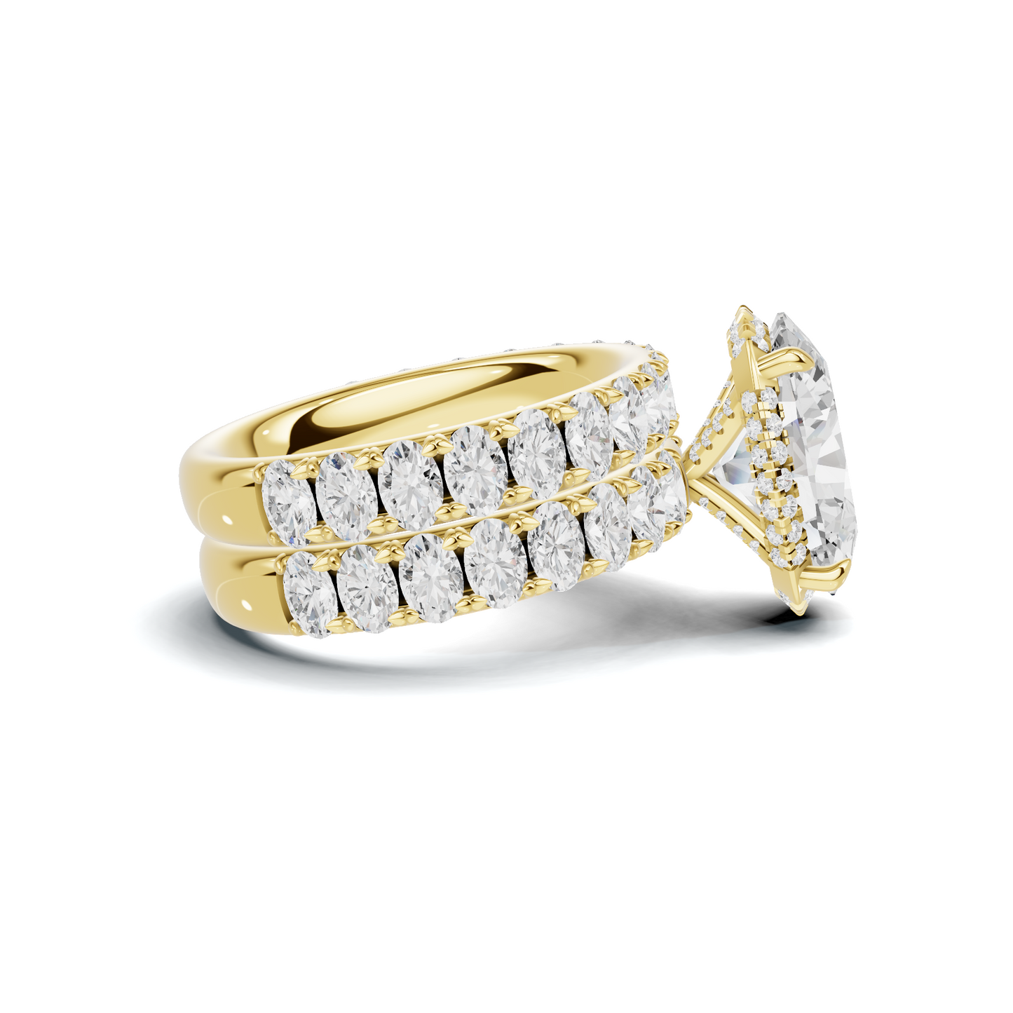 Luxe Pave Band Bridal Ring