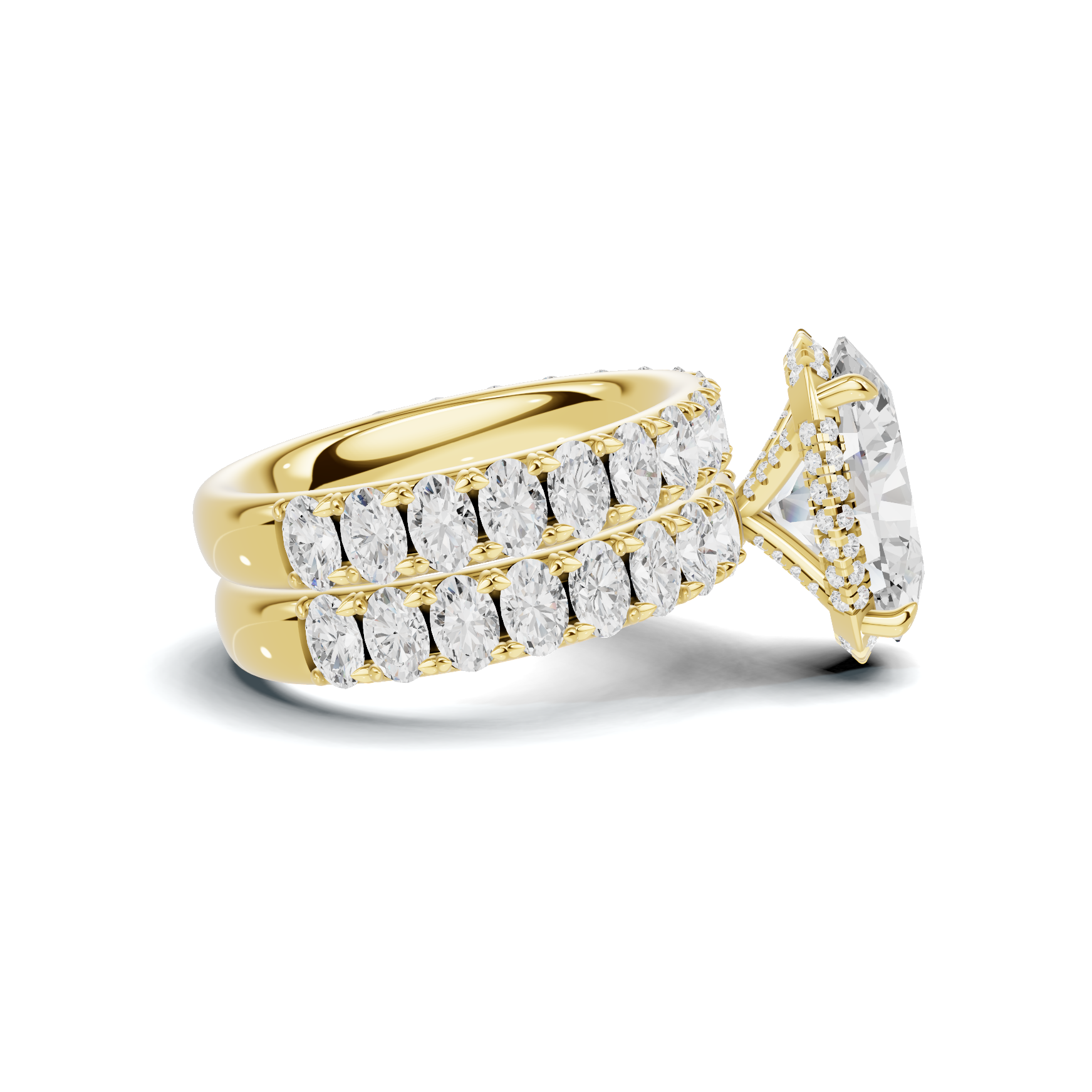 Luxe Pave Band Bridal Ring