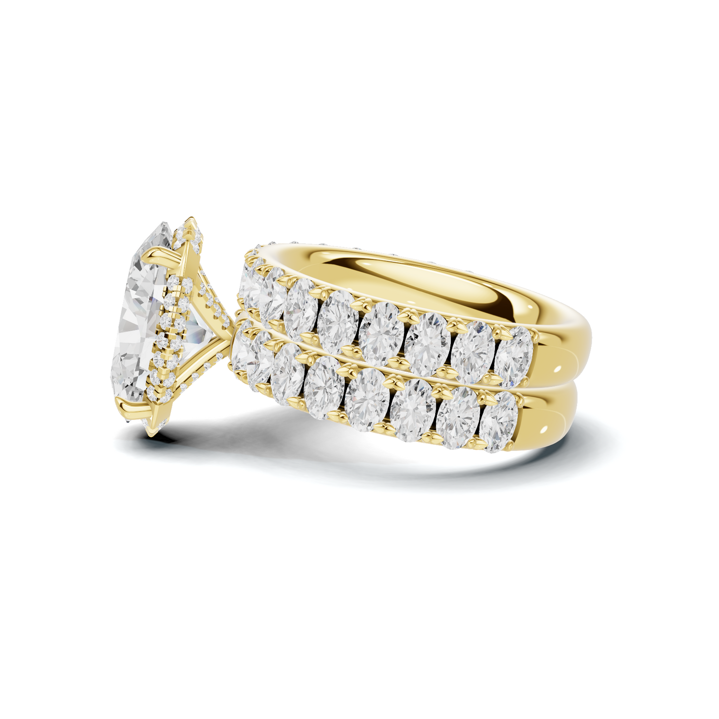 Luxe Pave Band Bridal Ring