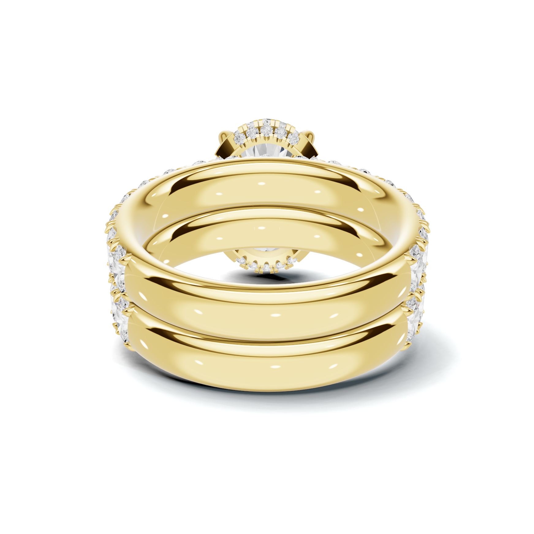 Luxe Pave Band Bridal Ring