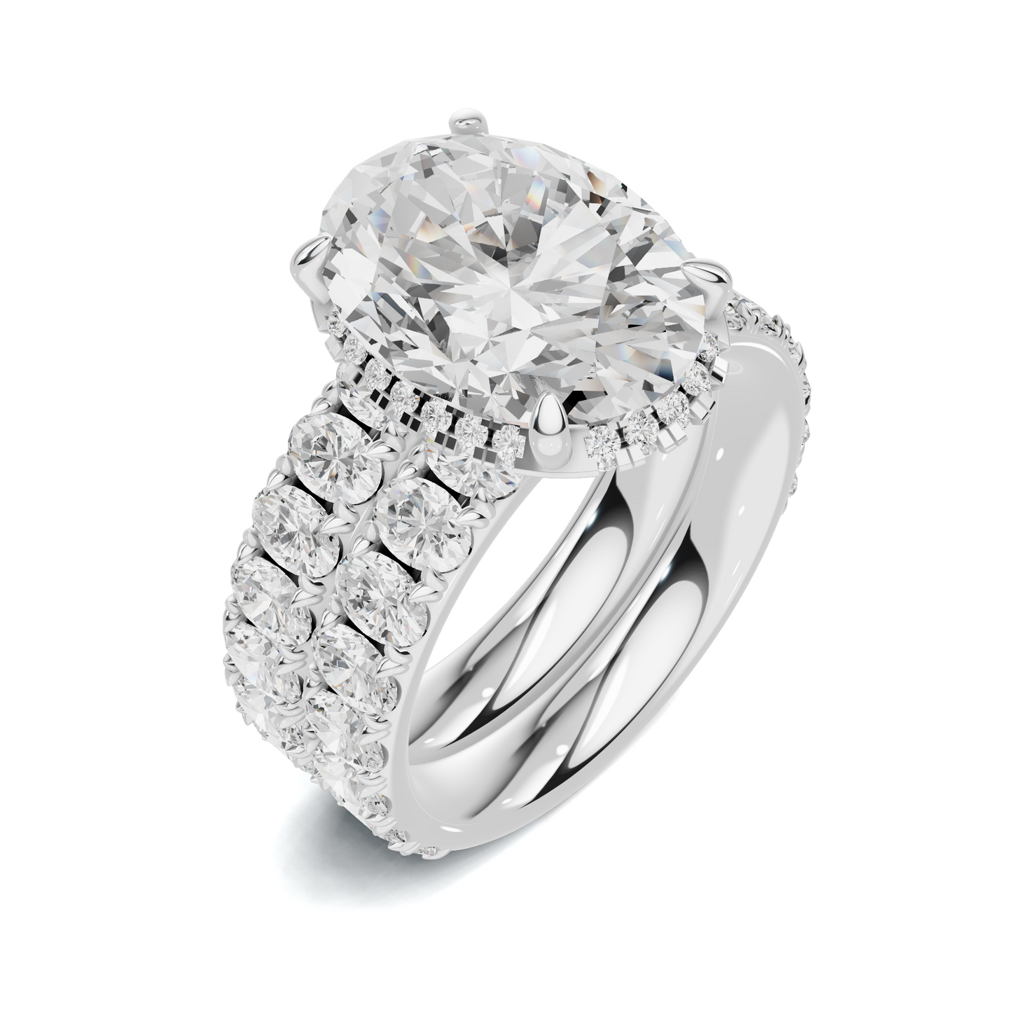 Luxe Pave Band Bridal Ring