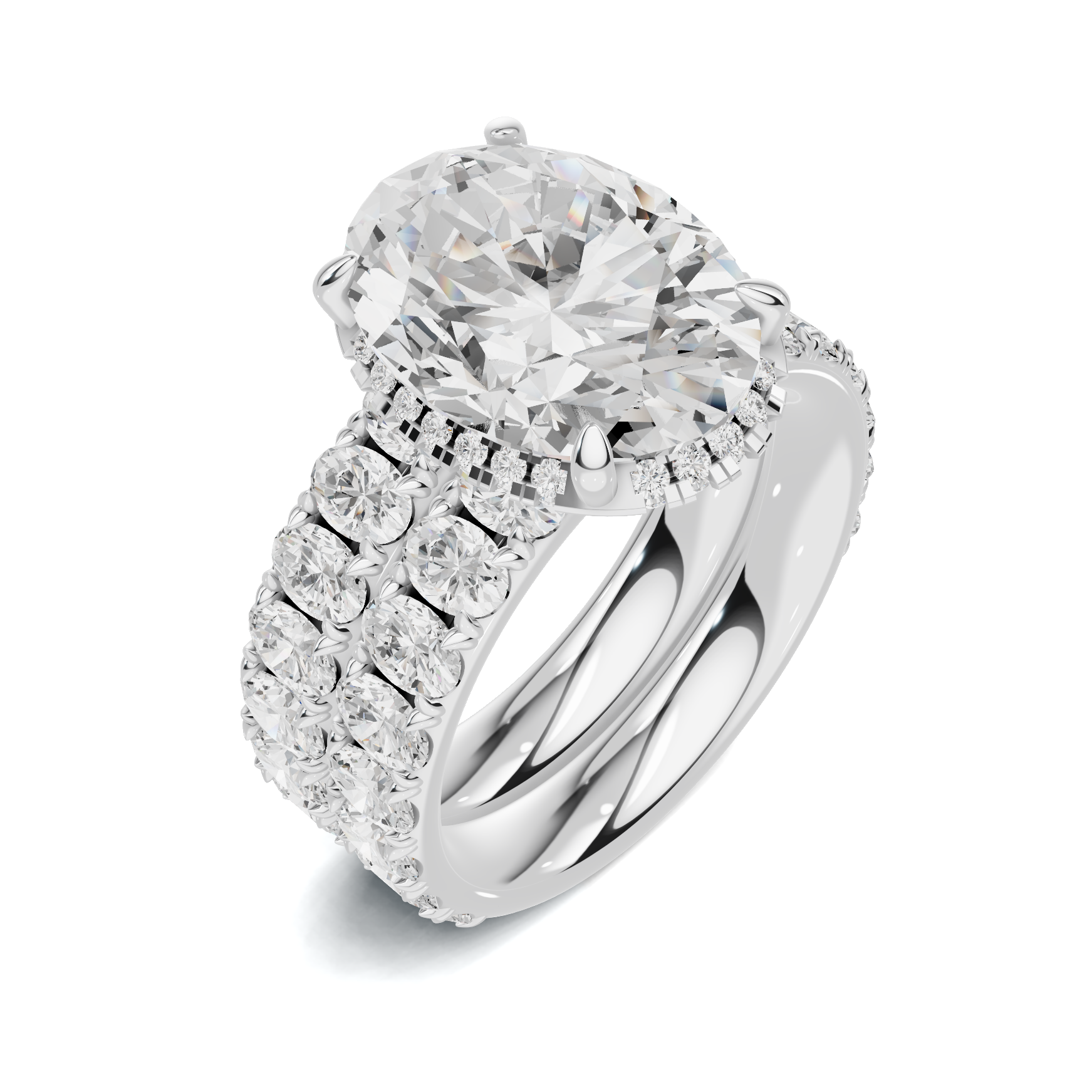 Luxe Pave Band Bridal Ring