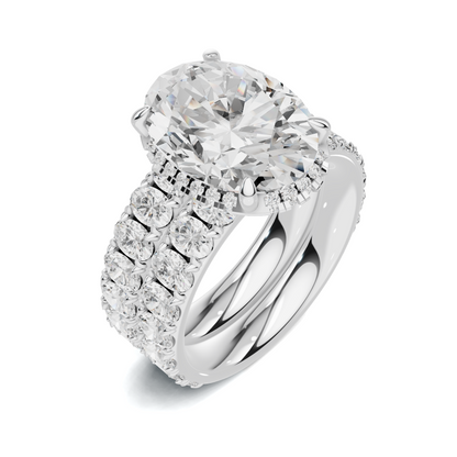 Luxe Pave Band Bridal Ring