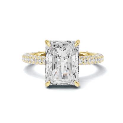 Luxe Pave Band Statement Ring