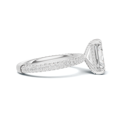 Luxe Pave Band Statement Ring