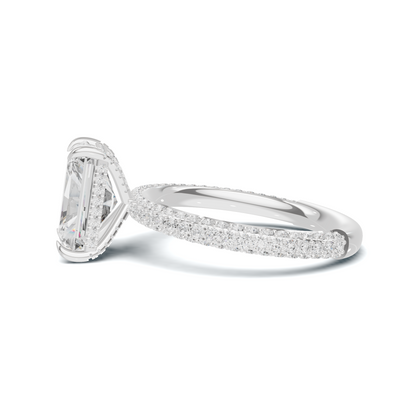 Luxe Pave Band Statement Ring