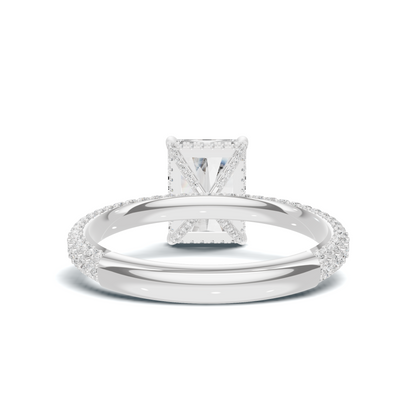 Luxe Pave Band Statement Ring