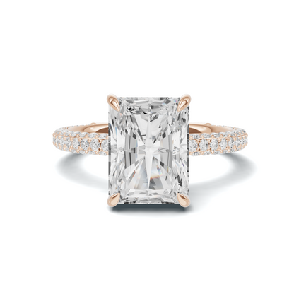 Luxe Pave Band Statement Ring