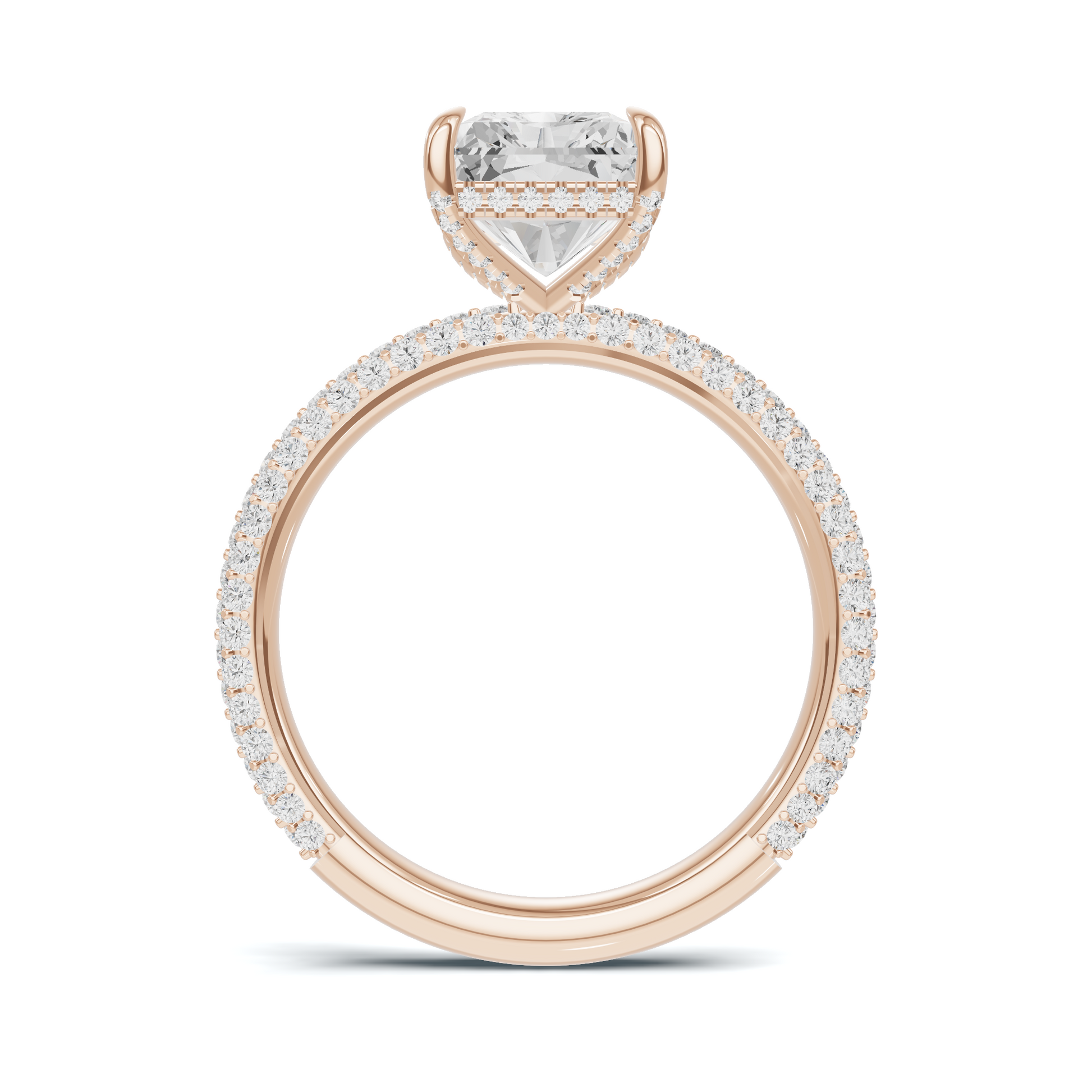 Luxe Pave Band Statement Ring