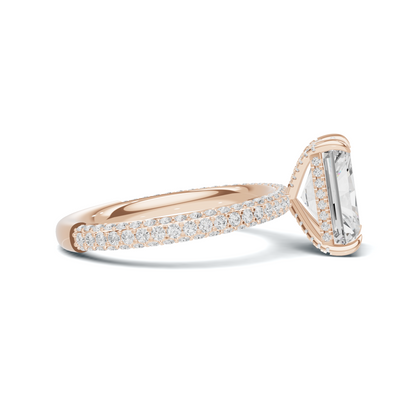 Luxe Pave Band Statement Ring
