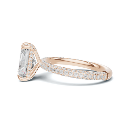 Luxe Pave Band Statement Ring