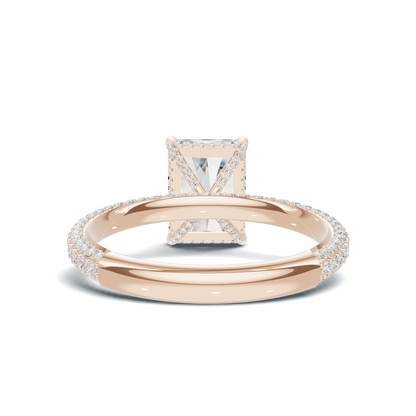 Luxe Pave Band Statement Ring