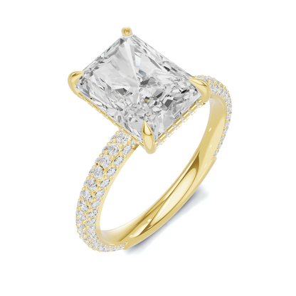 Luxe Pave Band Statement Ring