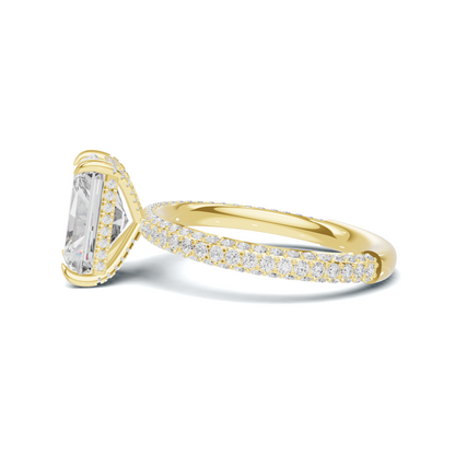 Luxe Pave Band Statement Ring