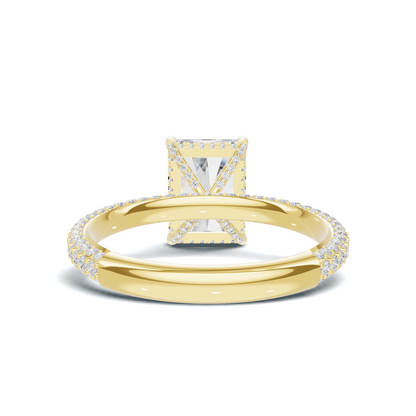Luxe Pave Band Statement Ring