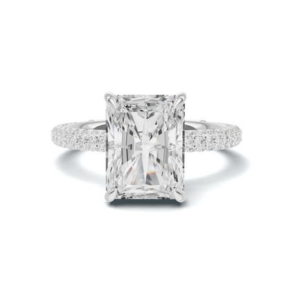Luxe Pave Band Statement Ring