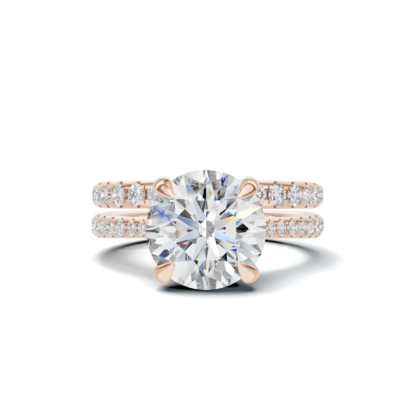 Luxe Pave Bridal Ring