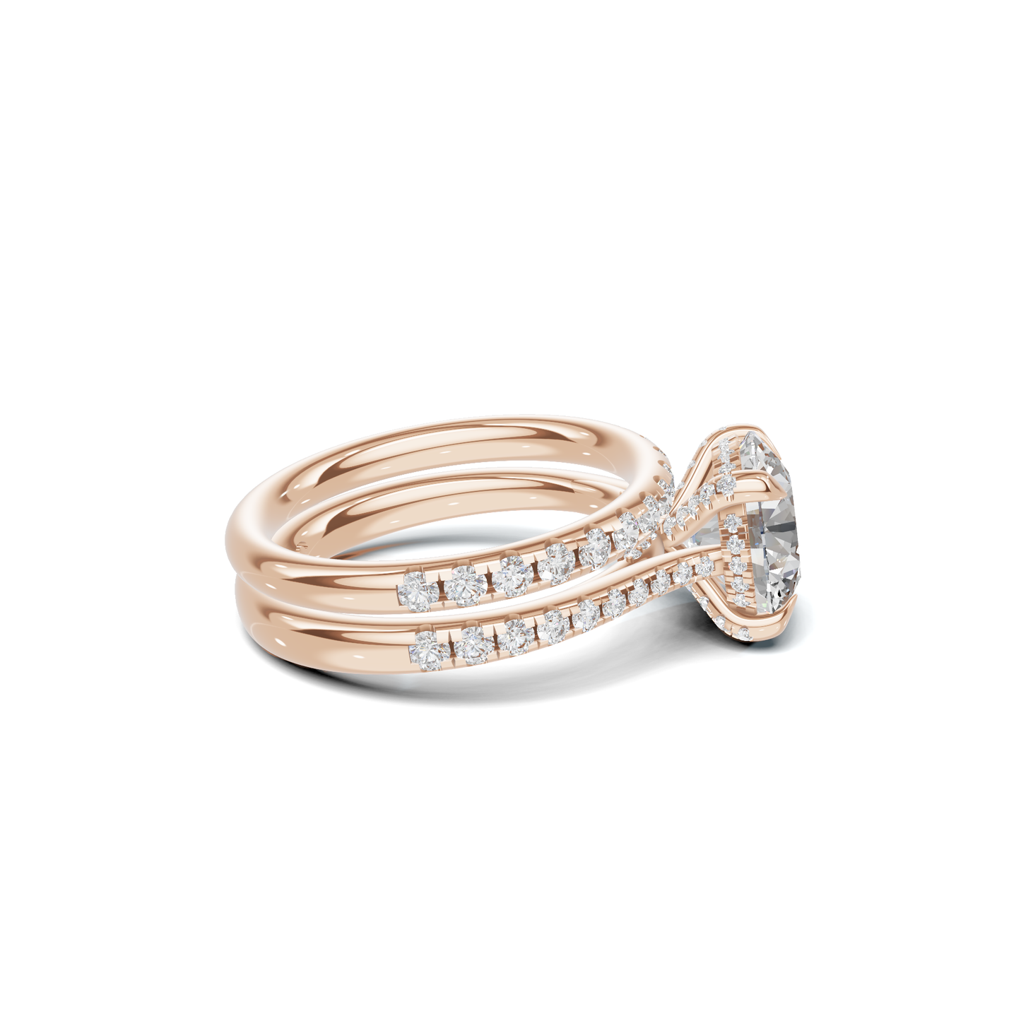 Luxe Pave Bridal Ring