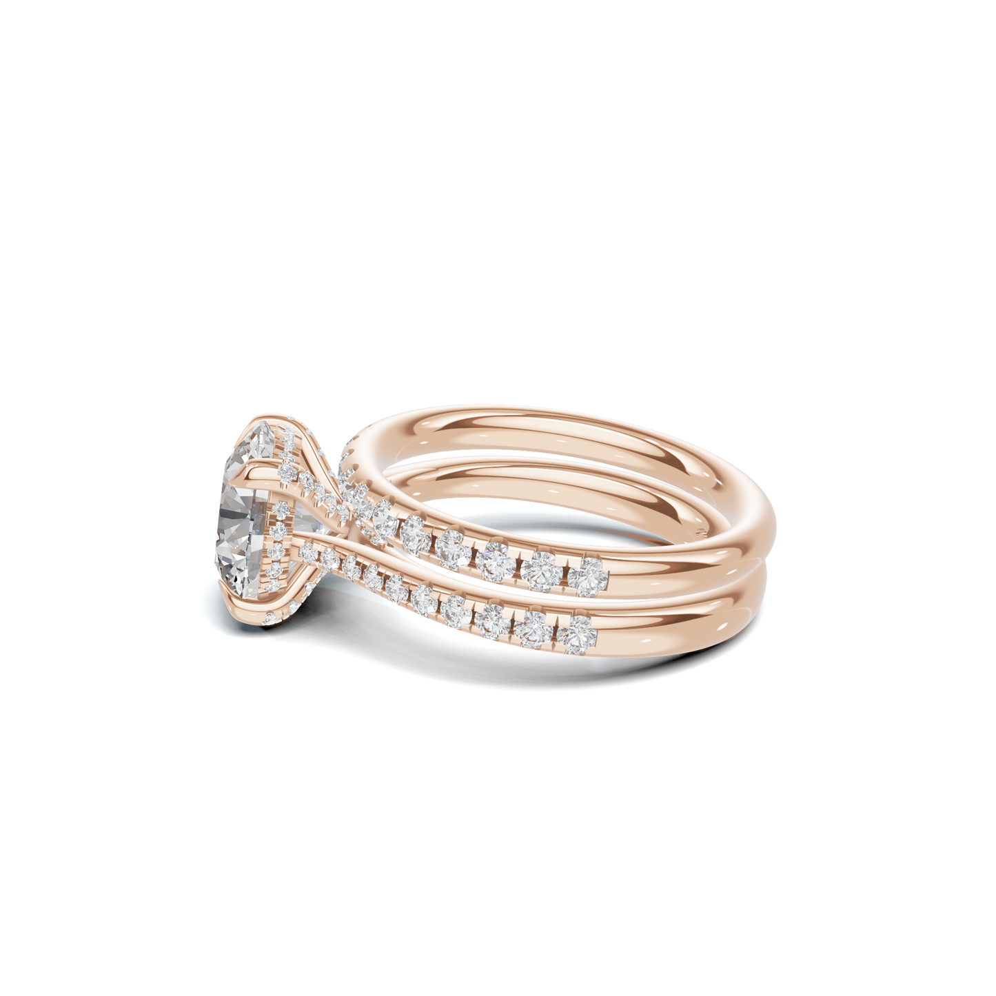 Luxe Pave Bridal Ring