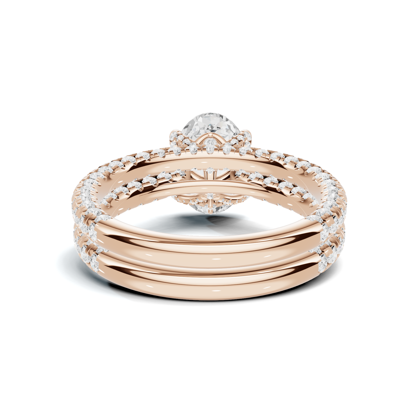Luxe Pave Bridal Ring