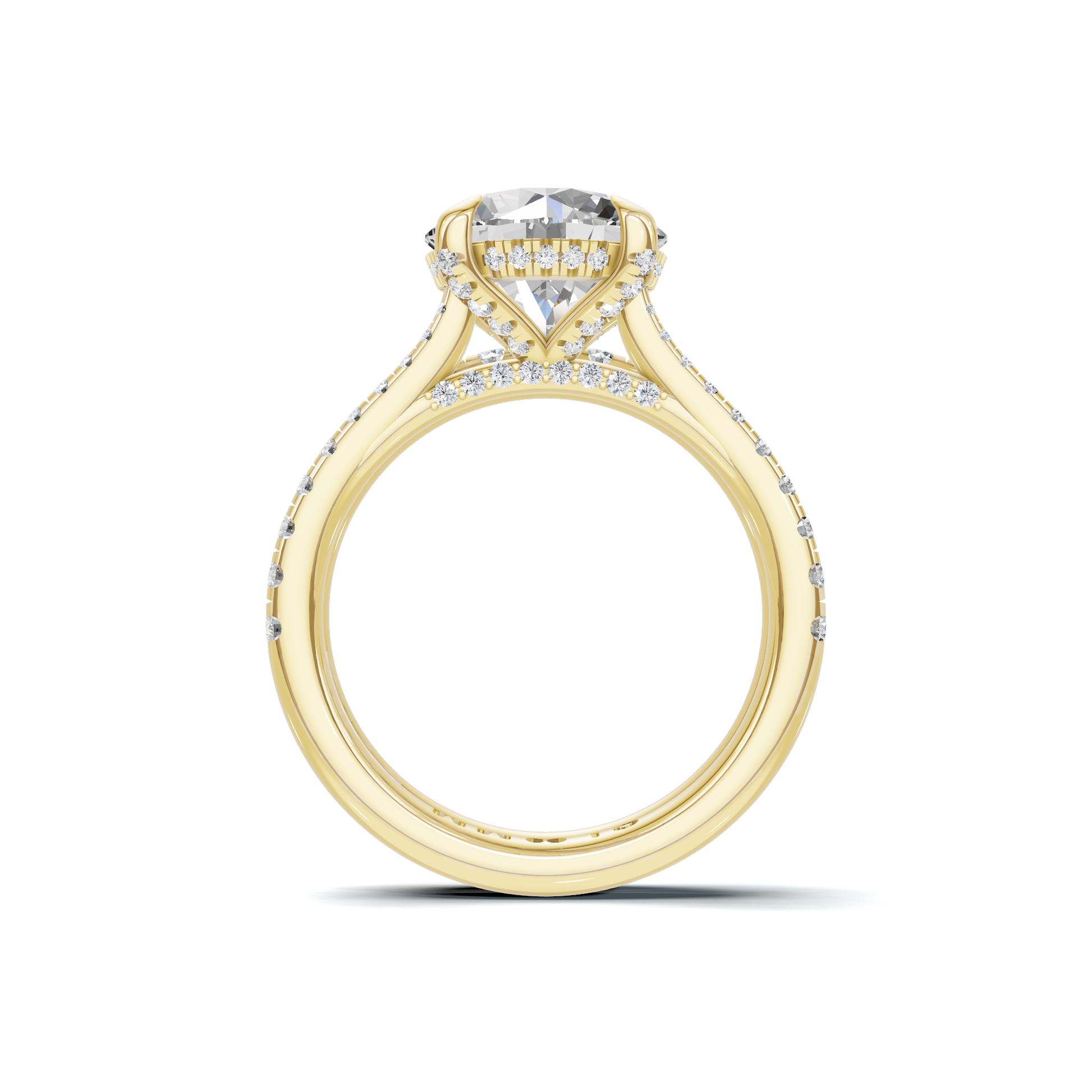 Luxe Pave Bridal Ring