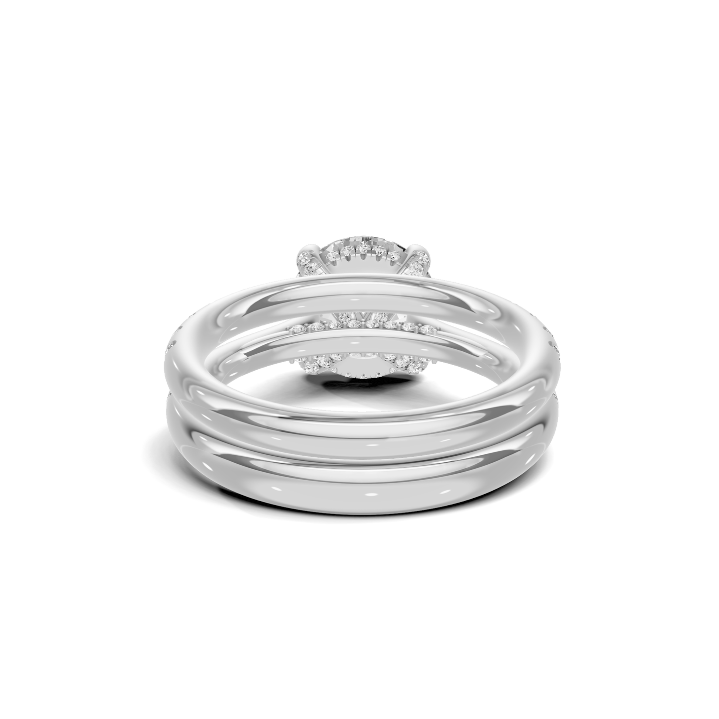 Luxe Pave Bridal Ring