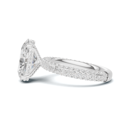 Luxe Pave Encrusted Statement Ring