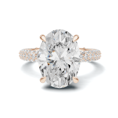 Luxe Pave Encrusted Statement Ring