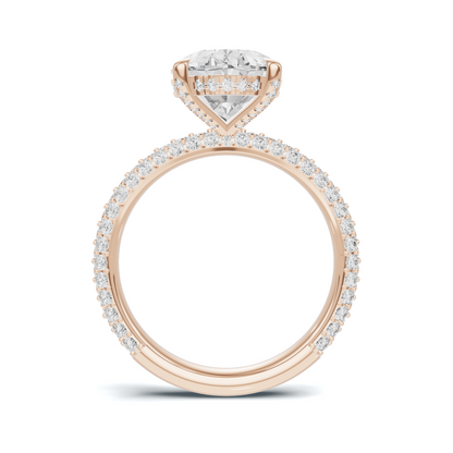 Luxe Pave Encrusted Statement Ring