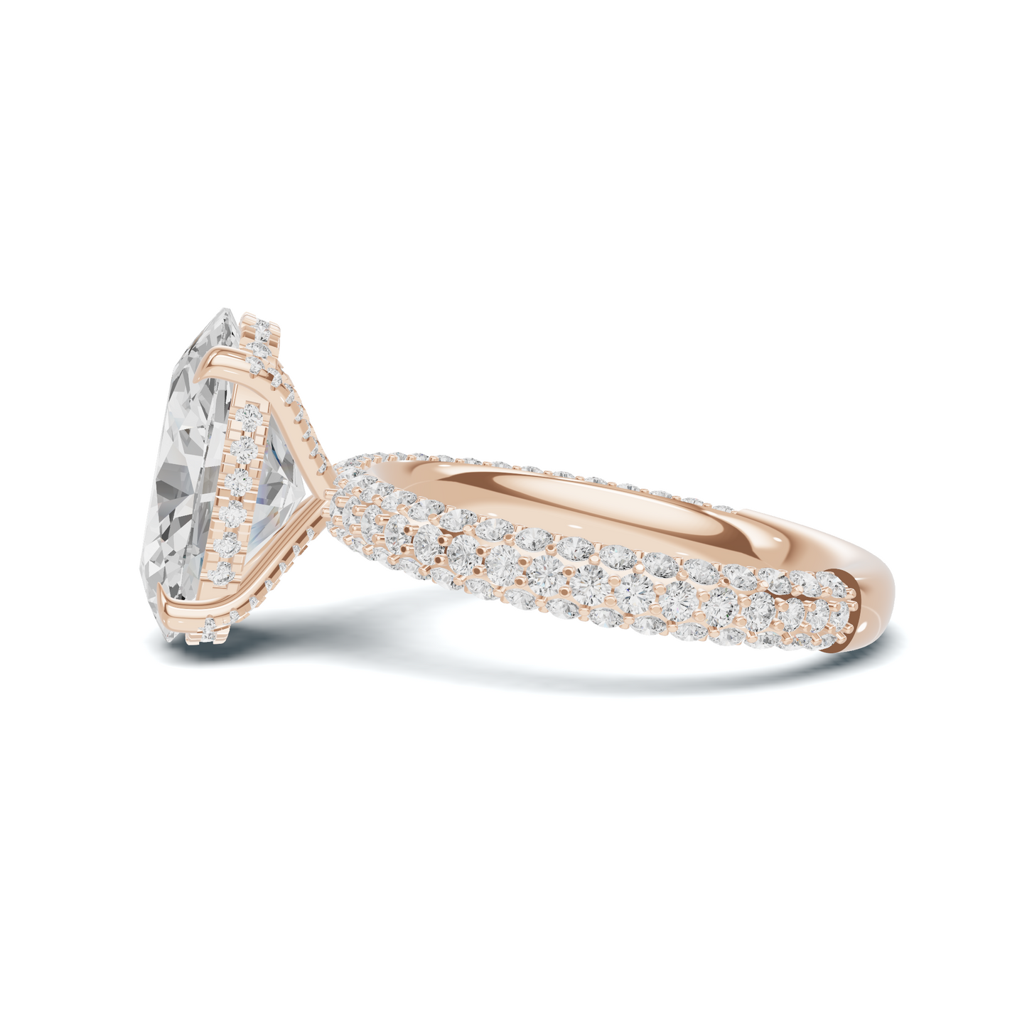 Luxe Pave Encrusted Statement Ring