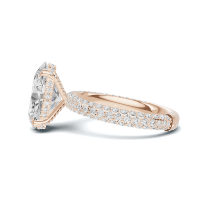 Luxe Pave Encrusted Statement Ring
